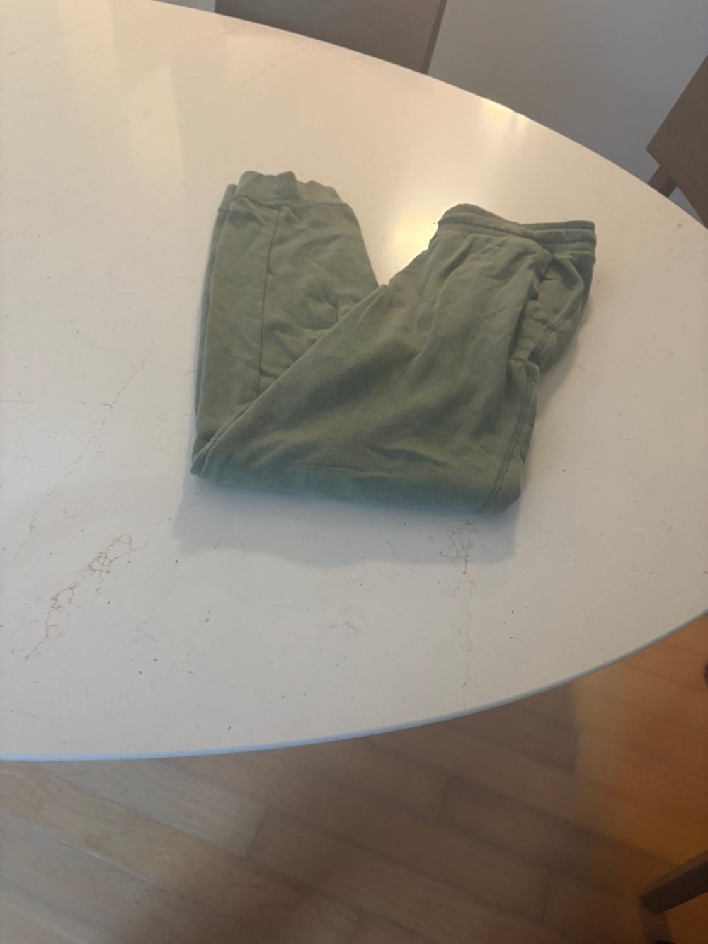 Old Navy Olive Green Kids Fleece Joggers